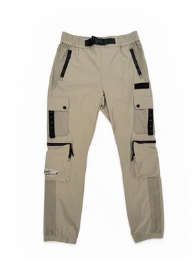 Supply & Demand Cargo Pants Size M Beige S+D Float Tact NWT Streetwear